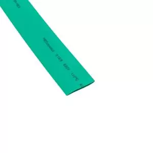 Трубка термоусаживаемая ТУТ 18,0/9,0мм, зеленая, упаковка 50шт. по 1м, PROconnect